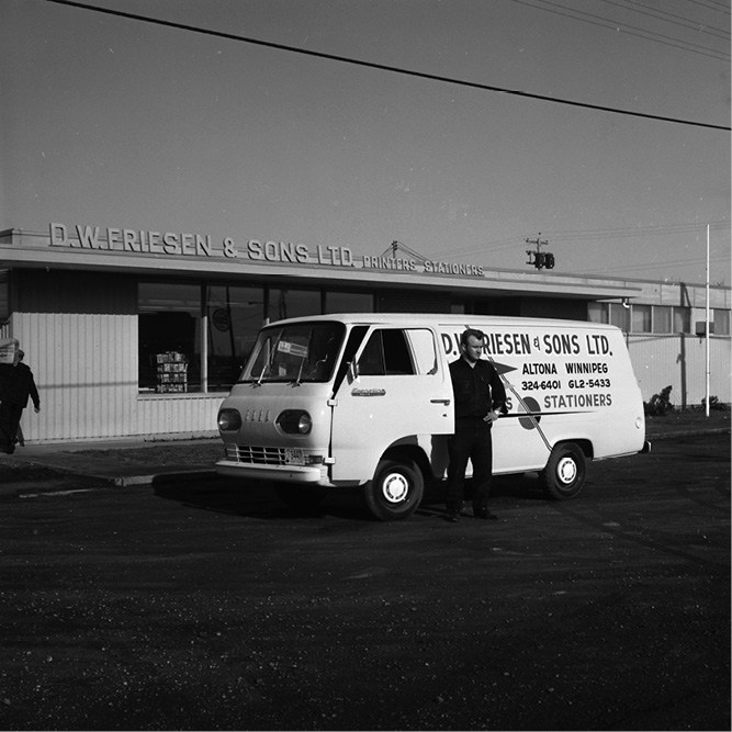 Delivery van, mid-1960s