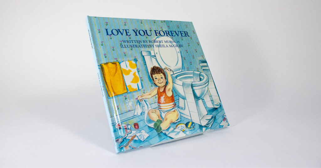 Children’s picture book with vibrant illustrated cover, designed with durable materials for books that withstand frequent handling