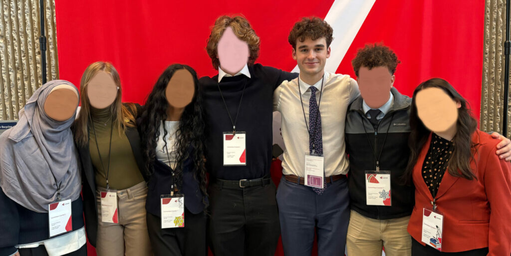 A group of Loran Award Finalists standing together