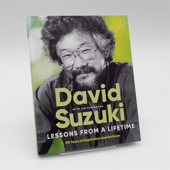 LESSONS FROM A LIFETIME – David Suzuki book cover