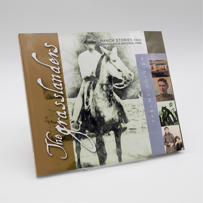THE GRASSLANDERS – Thelma Poirier book cover