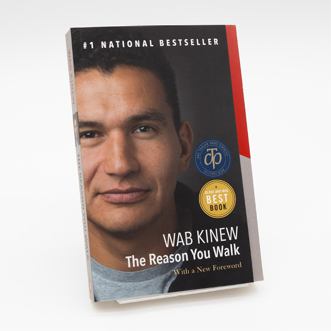 The Reason You Walk by Wab Kinew book cover